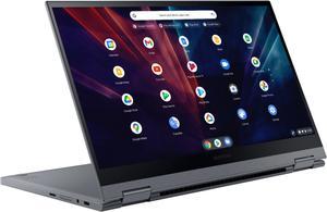 Samsung - Galaxy Chromebook 2 - 13.3" QLED Touch-Screen - Intel® Core™ i3 - 8GB Memory - 128GB eMMC - Mercury Gray XE530QDA-KB1US Laptop Notebook