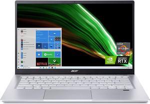 Acer Swift X SFX1441GR1S6 Creator Laptop  14 Full HD 100 sRGB  AMD Ryzen 7 5800U  NVIDIA RTX 3050Ti Laptop GPU  16GB LPDDR4X  512GB NVMe SSD  WiFi 6  Backlit Keyboard  Windows 10 Home