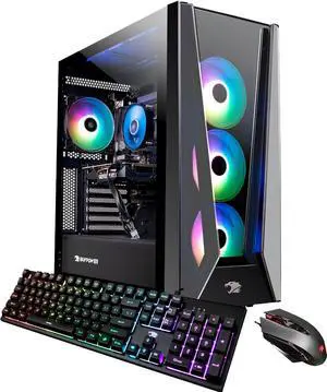 iBUYPOWER - Trace MR Gaming Desktop - Intel i7-11700F - 16GB Memory - NVIDIA GeForce RTX 2060 6GB - 480GB SSD + 1TB HDD
TraceMR178i PC Computer