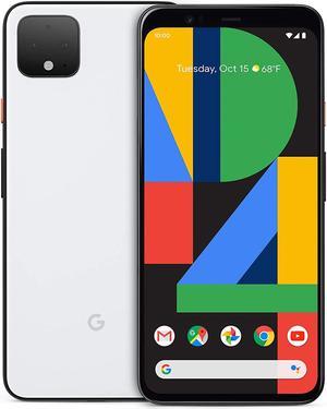 Google Pixel 4 XL  Clearly White  128GB  Unlocked GA01184US Cell Phone Smart