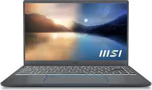 MSI Prestige 14 Evo Professional Laptop: 14" FHD Ultra-Thin Bezel Display, Intel Core i5-1135G7, Intel Iris Xe, 16GB RAM, 512GB NVMe SSD, Thunderbolt 4, Win10 Home, Intel Evo, Carbon Gray (A11M-628)
