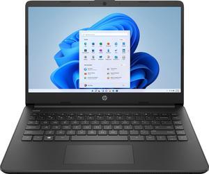 HP - 14" Laptop - Intel Celeron - 4GB Memory - 64GB eMMC - Jet Black 14-dq0031dx Notebook