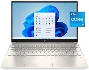 HP Pavilion 15.6" FHD Touch, Intel Core i5-1135G7, 8GB RAM, 512GB SSD, Lunar Gold, Windows 10, 15-eg0050wm