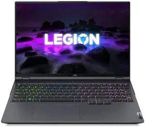 Lenovo Legion 5 Pro 16" Gaming Laptop, QHD 165Hz, AMD Ryzen 7, NVIDIA GeForce RTX 3070, 16GB RAM, 512GB SSD, Windows 11 Home, Storm Grey, 82JQ00F9US