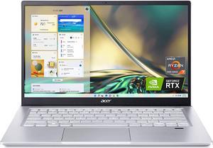 Acer Swift X SFX1442GR607 Creator Laptop  14 Full HD 100 sRGB  AMD Ryzen 7 5825U  NVIDIA RTX 3050 Ti Laptop GPU  16GB LPDDR4X  512GB SSD  WiFi 6  Backlit KB  Windows 11 Notebook