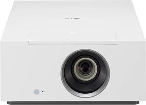 LG Electronics CineBeam HU710PW 4K UHD Hybrid Home Cinema Projector with Up to 2000 ANSI Lumens webOS 60 with Amazon Prime Video Netflix and Apple TV White