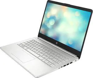 HP 14-fq0033dx 14" HD Laptop AMD Ryzen 3 3250U 2.6 GHz up to 3.5 GHz AMD Radeon 8GB DDR4-2400 RAM 128GB SATA 3 M.2 SSD Windows 11 Home in S mode - 6A2P1UA