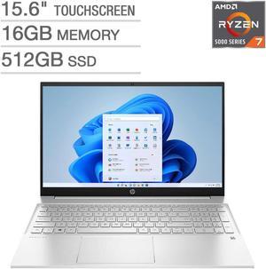 HP Pavilion 156 Touchscreen Laptop  AMD Ryzen 7 5825U  1080p  Windows 11 Notebook 15eh2085cl 16GB RAM 512GB SSD