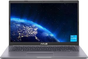 ASUS VivoBook 14 F415 Laptop Computer 14 FHD Display Intel Core i31115G4 Processor 4GB DDR4 128GB PCIe SSD Fingerprint Reader Windows 11 Home in S Mode Slate Grey F415EAAS31 Notebook