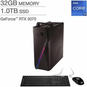 Asus - ROG Gaming Desktop - Intel Core i7-13700KF - 32GB Memory - Nvidia GeForce RTX 4060Ti - 1TB SSD - Black