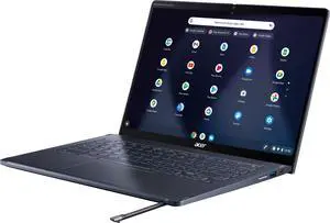 Acer - Chromebook Spin 714 Laptop - 14.0" WUXGA 2-in-1 Touchscreen - Intel Evo Core i5  8GB LPDDR4X  256GB SSD - Slate Blue CP714-1WN-53M9 Tablet