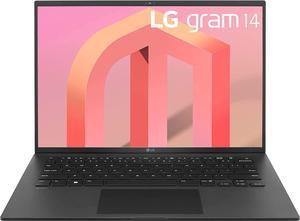 LG gram 2022 14Z90Q Ultra Lightweight Laptop 14 1920 x 1200 IPS Display Intel Evo 12th Gen i7 1260P Processor 16GB LPDDR5 512GB NVMe SSD FHD Webcam WiFi 6E Thunderbolt 4 Windows 11 Gray