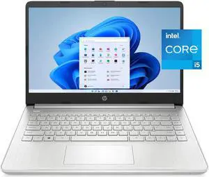 HP 14" Laptop, Intel Core i5-1135G7, 8GB RAM, 256GB SSD, Natural Silver, Windows 11 Home, 14-dq2078wm
Notebook