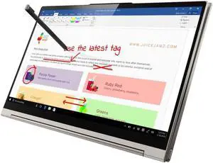 Lenovo - Yoga C940 2-in-1 14" 4K Ultra HD Touch-Screen Laptop - Intel Core i7 - 16GB Memory - 512GB SSD - Mica 81Q90041US Tablet PC Computer