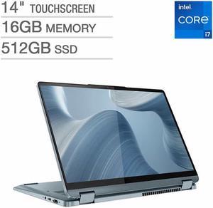 Lenovo Flex 7i Intel Evo Platform 14" 2-in-1 Touchscreen Laptop - 12th Gen Intel Core i7-1255U - Windows 11 Tablet Notebook 16GB RAM 512GB SSD
