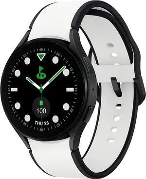 SAMSUNG Galaxy Watch 5 Golf Edition, 44mm Bluetooth Smartwatch w/ Body, Health, Fitness and Sleep Tracker, Improved Battery, Enhanced GPS Tracking, US Version, Gray Bezel w/Two-Tone Band