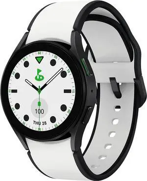 SAMSUNG Galaxy Watch 5 Golf Edition, 40mm Bluetooth Smartwatch w/ Body, Health, Fitness and Sleep Tracker, Improved Battery, Enhanced GPS Tracking, US Version, Gray Bezel w/Two-Tone Band