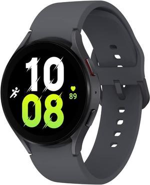 SAMSUNG Galaxy Watch 5 44mm LTE Smartwatch wBody Health Fitness and Sleep Tracker Improved Battery Sapphire Crystal Glass Enhanced GPS Tracking US Version Gray