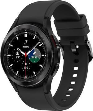 SAMSUNG Galaxy Watch 4 Classic 42mm Smartwatch with ECG Monitor Tracker for Health Fitness Running Sleep Cycles GPS Fall Detection LTE US Version Black