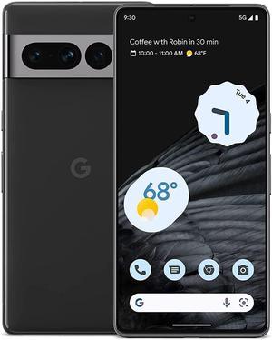 Google Pixel 7 Pro  5G Android Phone  Unlocked Smartphone with Telephoto Lens Wide Angle Lens and 24Hour Battery  128GB  Obsidian