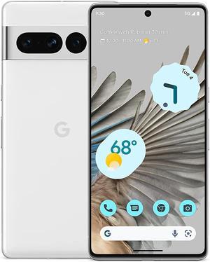 Google Pixel 7 Pro  5G Android Phone  Unlocked Smartphone with Telephoto Lens Wide Angle Lens and 24Hour Battery  128GB  Snow