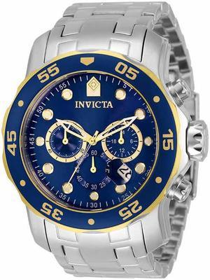 Invicta Pro Diver 48mm Stainless Steel Chronograph Men's Quartz Watch 33996