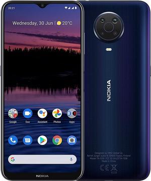 Nokia G20  Android 11  Unlocked Smartphone  3Day Battery  Dual SIM  US Version  4128GB  652Inch Screen  48MP Quad Camera  Polar Night