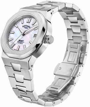 Rotary Regent Stainless Automatic Ladies Watch LB05410/07