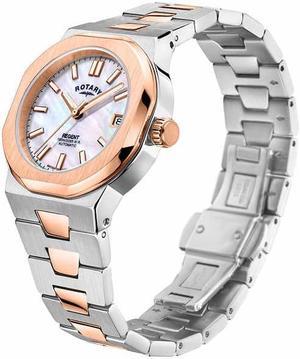 Rotary Regent Stainless Automatic Ladies Watch LB05412/07