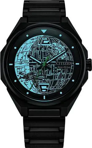 Citizen Men's Wars Death Star Eco-Drive Watch