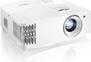 Optoma UHD35STx Short Throw True 4K UHD Gaming and Home Entertainment Projector | 3,600 Lumens for Lights-On Viewing | 240Hz Refresh Rate and Ultra-Low 4ms Response Time