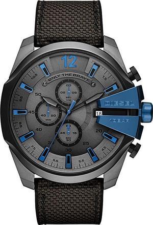 Diesel Men's Mega Chief Stainless Steel Chronograph Quartz Watch DZ4500