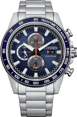 Citizen Eco-Drive Brycen Men's Watch, Stainless Steel, Weekender, Silver-Tone
