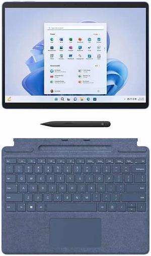 Microsoft Surface Pro 9 Bundle  Intel Evo Platform 12th Gen Intel Core i71255U  2880 x 1920 PixelSense Flow Display  Sapphire  Windows 11 16GB RAM UBW00004