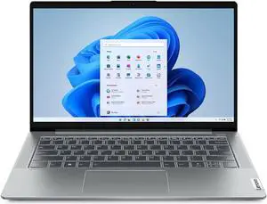 Lenovo IdeaPad 5i 14" 1080p PC Laptop, Intel Core i5-1235U, 8GB RAM, 256GB SSD, Windows 11 Home, Cloud Gray, 82SD0001US Notebook