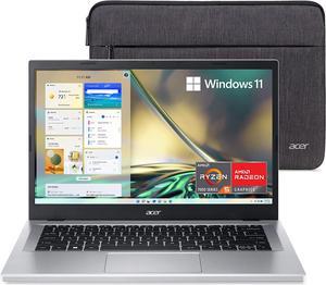 Acer Aspire 3 A31423PR3QA Slim Laptop  140 Full HD IPS Display  AMD Ryzen 5 7520U QuadCore Processor  AMD Radeon Graphics  8GB LPDDR5  512GB NVMe SSD  WiFi 6  Windows 11 HomeSilver