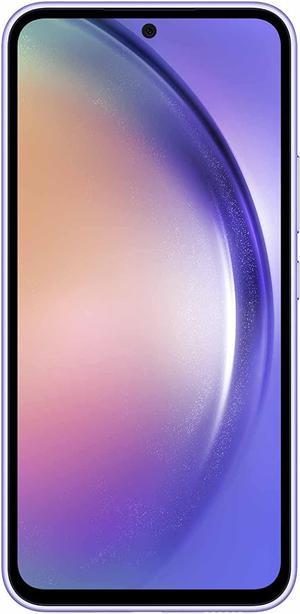 SAMSUNG Galaxy A54 5G A Series Cell Phone Factory Unlocked Android Smartphone 128GB w 64 Fluid Display Screen Hi Res Camera Long Battery Life Refined Design US Version 2023 Awesome Violet
