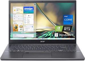 Acer Aspire 5 A51557G735F Slim Laptop  156 Full HD IPS  Intel Core i71260P  NVIDIA GeForce RTX 2050  16GB DDR4  512GB SSD  WiFi 6  Thunderbolt 4  Fingerprint Reader  Backlit KB  Win 11