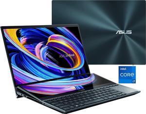 ASUS ZenBook Pro Duo 15 UX582 Laptop 156 OLED 4K Touch Display i712700H 16GB 1TB GeForce RTX 3060 ScreenPad Plus Windows 11 Home Celestial Blue UX582ZMAS76T