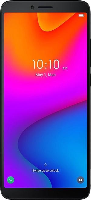 TCL ION V |2023| Unlocked Cell Phone, 6.0" HD+ Display, 3+32GB Android Phone, 3000mAh Battery, Android 13 Smartphone, Single SIM, US Version, Space Black