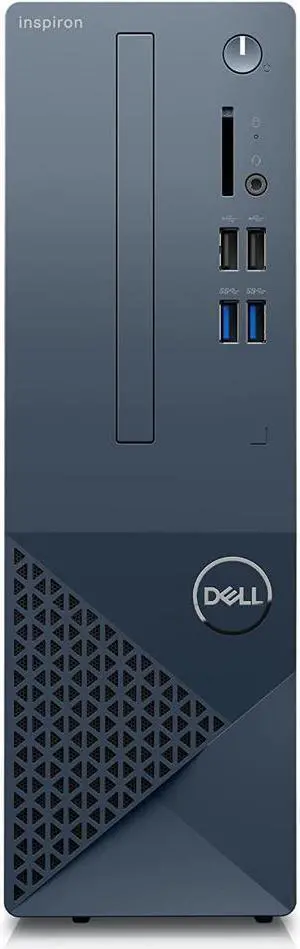 Dell Inspiron 3020S Desktop - Intel Core i5-13400, 16GB DDR4 RAM, 512GB SSD + 1TB HDD, Intel UHD 730 Graphics, Windows 11 Home, Services Included - Mist Blue