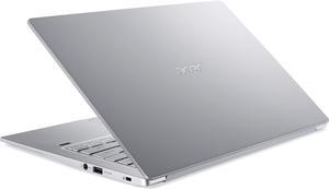 Refurbished Acer Swift 3 Intel Evo Thin  Light Laptop 14 Full HD Intel Core i71165G7 Iris Xe Graphics 8GB LPDDR4X 256GB NVMe SSD WiFi 6 Fingerprint Reader Backlit KB SF3145975QC