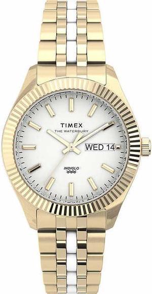 Timex Waterbury Legacy Gold-Tone IP Stainless Steel Ladies Quartz Watch