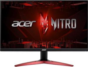 Acer Nitro 27" Full HD 1920 x 1080 PC Gaming IPS Monitor | AMD FreeSync Premium | 180Hz Refresh | Up to 0.5ms | HDR10 Support | 99% sRGB | 1 x Display Port 1.2 & 2 x HDMI 2.0 | KG271 M3biip,Black