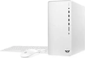 HP Pavilion Desktop, Intel Core i5-12400, 12GB SDRAM, 512GB SSD, Snow White, Windows 11 Home, TP01-3003w