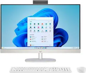 HP - 27" Full HD Touch-Screen All-in-One with Adjustable Height - Intel Core i5 - 8GB Memory - 512GB SSD - Shell White Computer Desktop PC