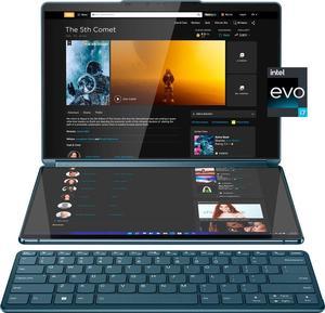 Lenovo  Yoga Book 9i 2in1 133 28K Dual Screen OLED Touch Laptop  Intel Core i71355U with 16GB Memory  512GB SSD  Tidal Teal