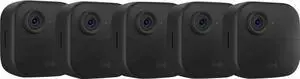 Blink - Outdoor  5-Camera Wireless 1080p Security System with Up to Two-year Battery Life - Black