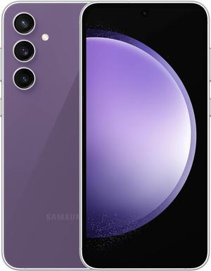SAMSUNG Galaxy S23 FE Cell Phone, 256GB, Unlocked Android Smartphone, Long Battery Life, Premium Processor, Tough Gorilla Glass Display, Hi-Res 50MP Camera, US Version, 2023, Purple