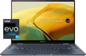 ASUS Zenbook 14 Flip OLED Laptop 14 OLED Touch Display Intel Evo Platform Intel Core i71360P CPU Intel Iris Xe Graphics 16GB RAM 1TB SSD Windows 11 Home Ponder Blue UP3404VADS74T